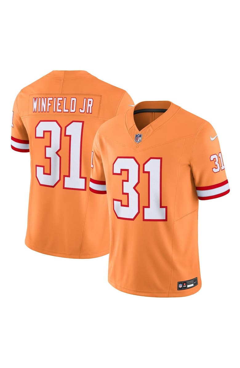 Nike Men's Nike Antoine Winfield Jr. Orange Tampa Bay Buccaneers Vapor F.U.S.E. Limited Jersey, Main, color, Orange