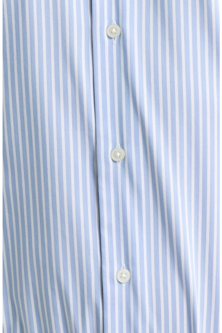 Langley Crown Striped Long Sleeve Button Down Shirt, Alternate, color, BLUE FREESIA