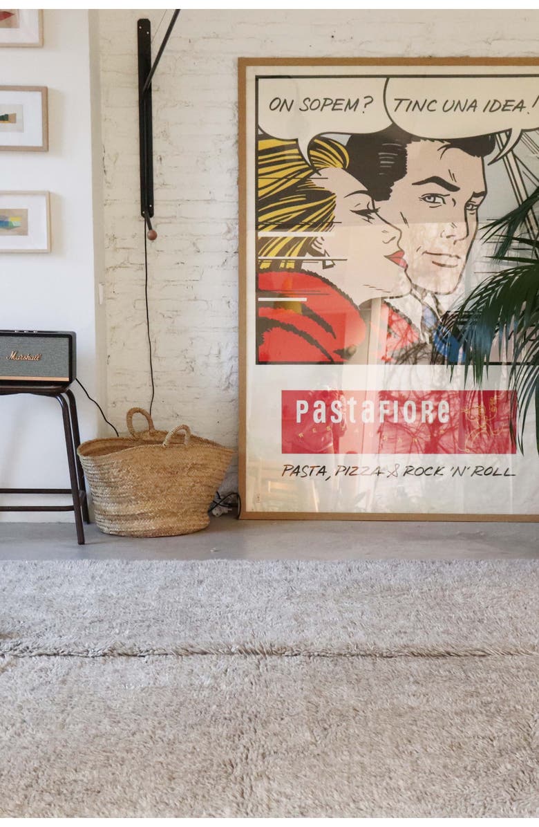 Lorena Canals Tundra Woolable Washable Wool Rug, Alternate, color, Blended Sheep Grey