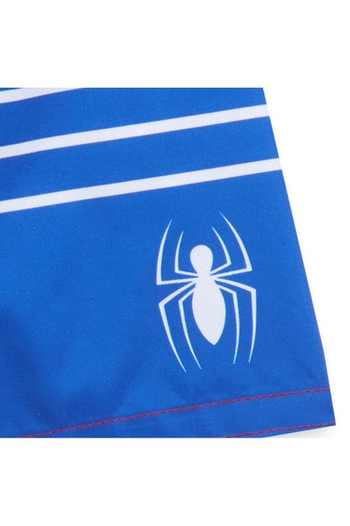 Marvel Spider-man Upf 50+ Swim Trunks In Multi