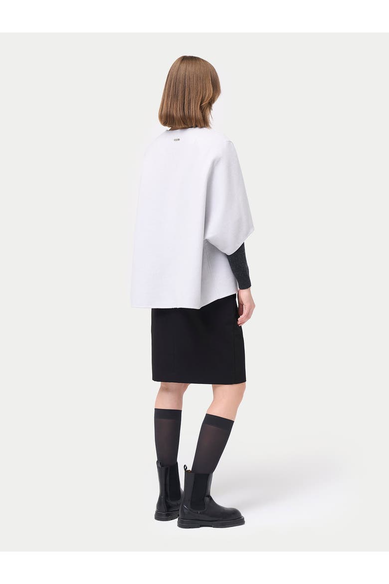 Cashmere Poncho Jacket, Alternate, color, arctic ice