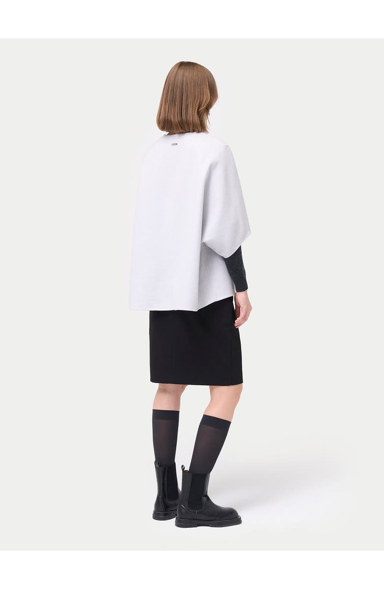 Gobi Cashmere Cashmere Poncho Jacket, Alternate, color, Arctic Ice