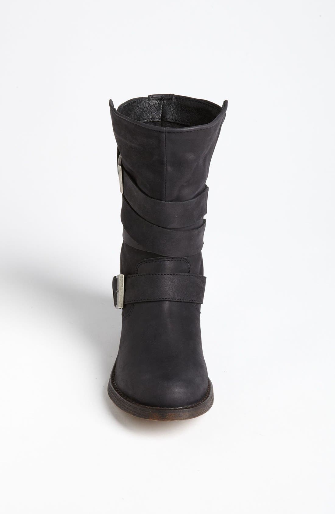 'Brewzzer' Boot, Alternate, color, BLACK LEATHER