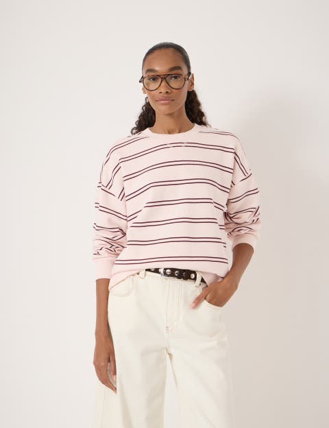 Luca Stripe Heavyweight Sweatshirt
