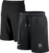 Nike Men's Nike Black Army Black Knights Army 250 Collection Club Fleece Shorts