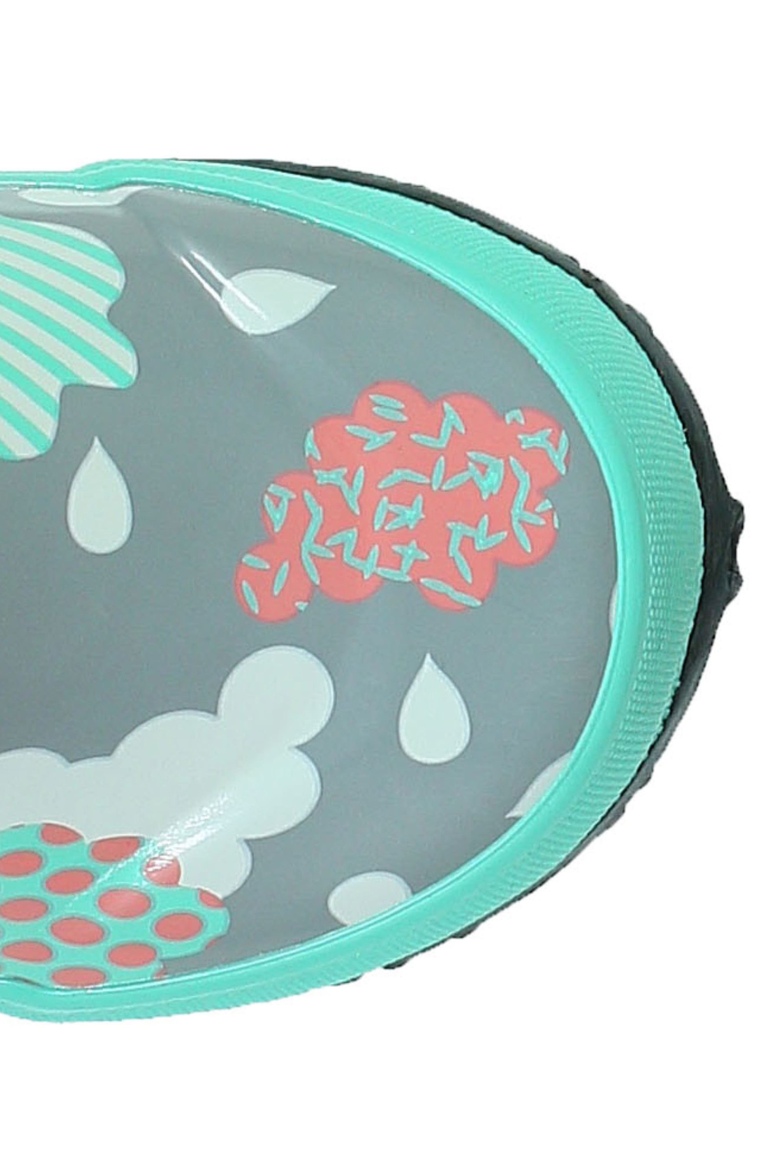 Bogs Clouds Waterproof Rain Boot, Alternate, color, 