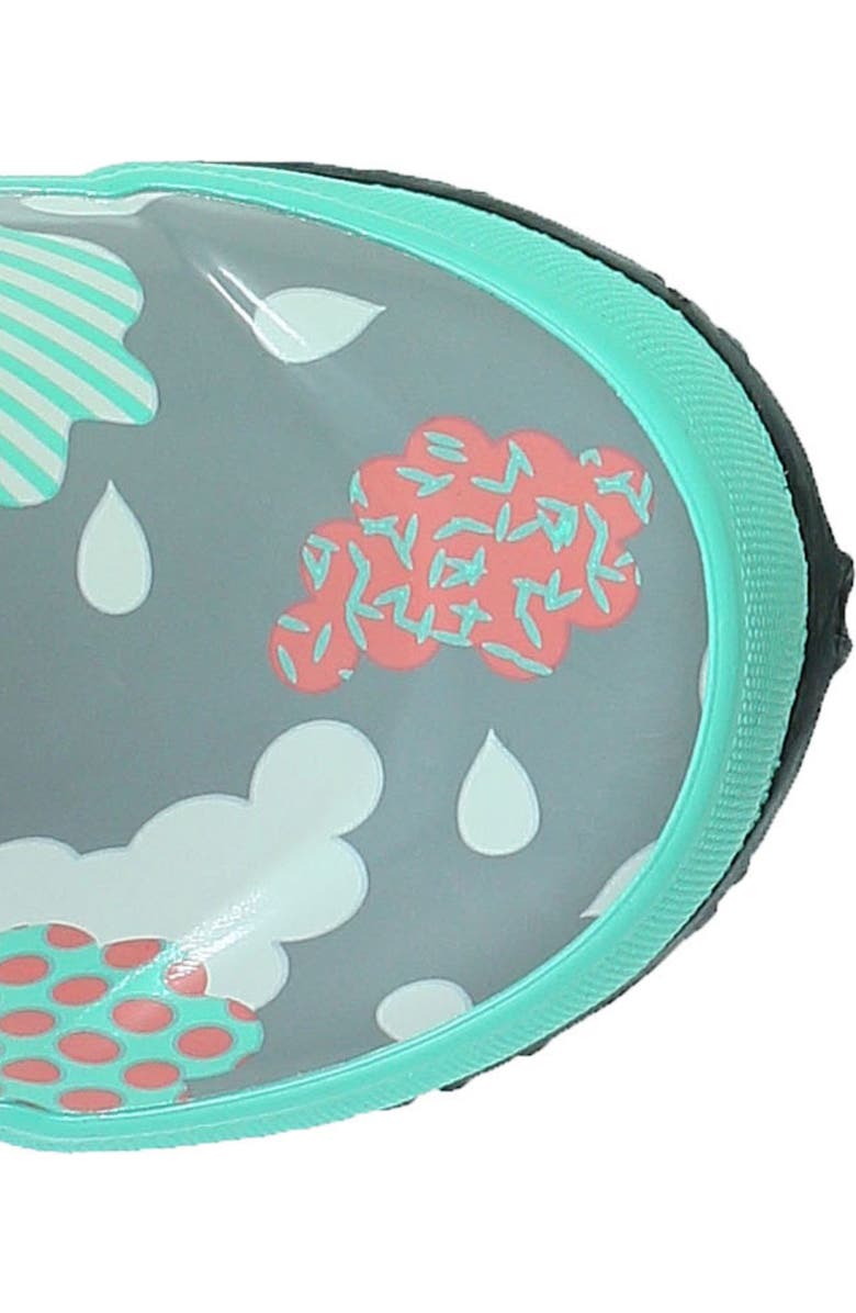 Bogs Clouds Waterproof Rain Boot, Alternate, color,