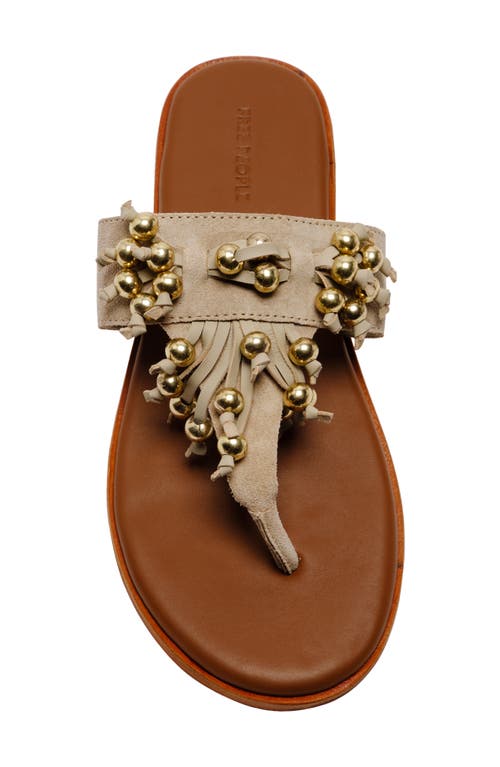 Free People Sadie Fringe Flip Flop