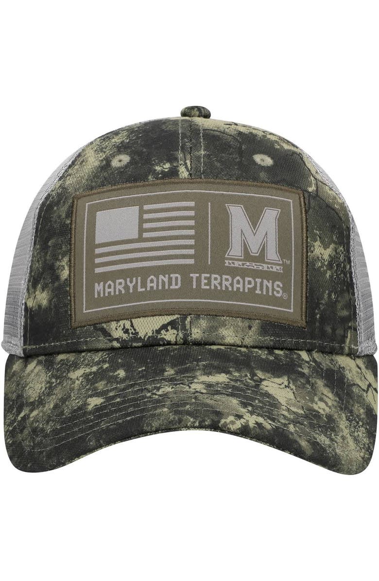 Under Armour Men's Under Armour Camo Maryland Terrapins Freedom Collection Blitzing Performance Trucker Hat, Alternate, color, Camo