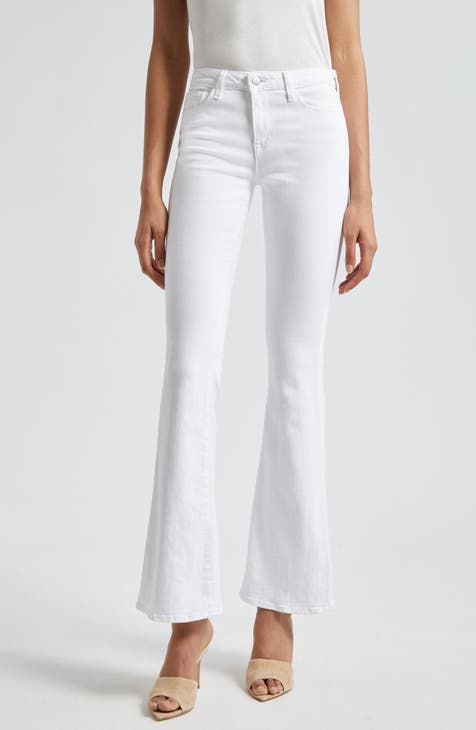 Lagence Lorde Flare V. outlet White Size 25 NWT