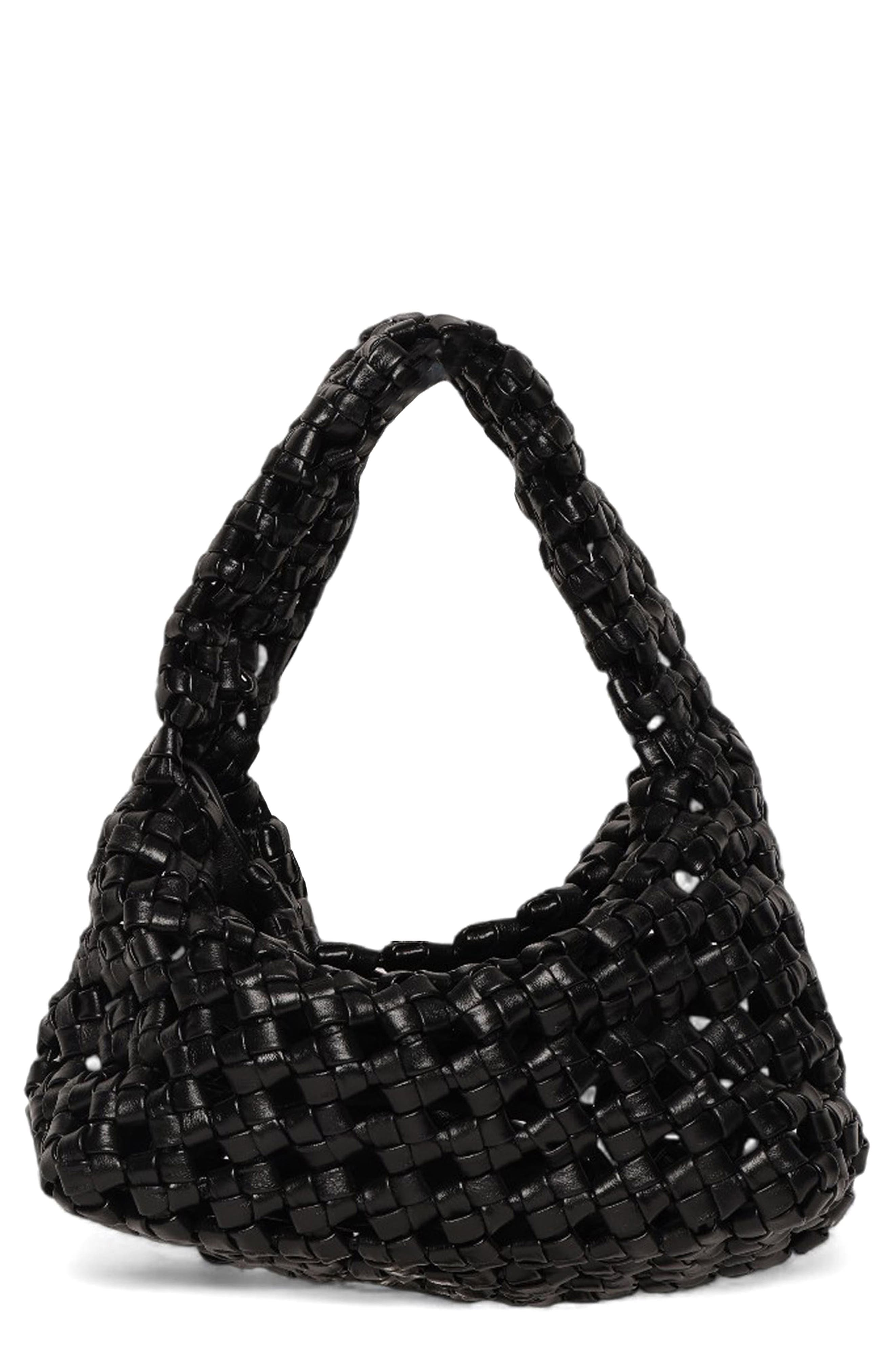 Walter Baker Mackenzie Woven Knot Shoulder Bag