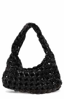 Walter Baker Mackenzie Woven Knot Shoulder Bag