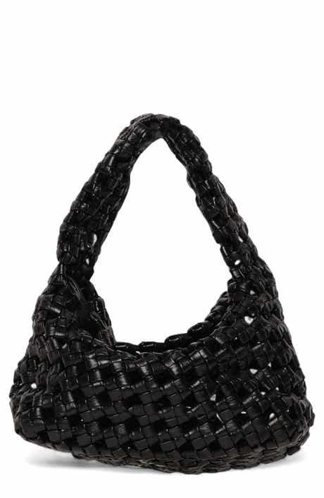 Walter Baker Mackenzie Woven Knot Shoulder Bag