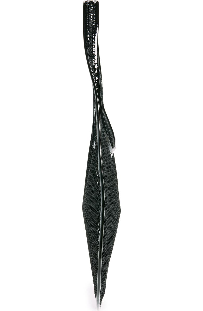 Alaïa Fishnet Shoulder Bag, Alternate, color,