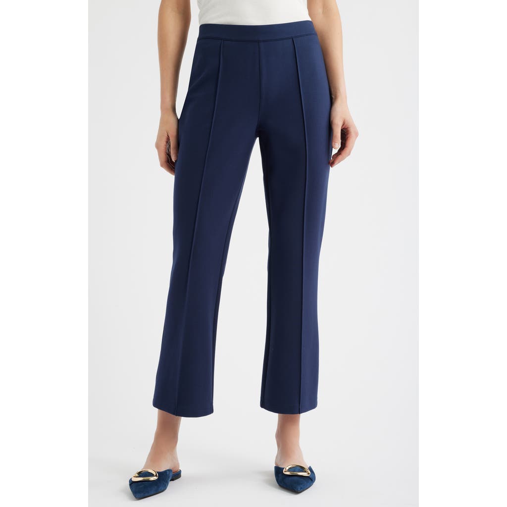 Caslonr Caslon(r) Pull-on Stretch Ponte Kick Flare Leg Pants