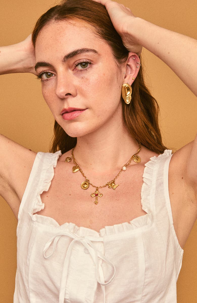 Petit Moments Nirvana Charm Necklace, Alternate, color, 