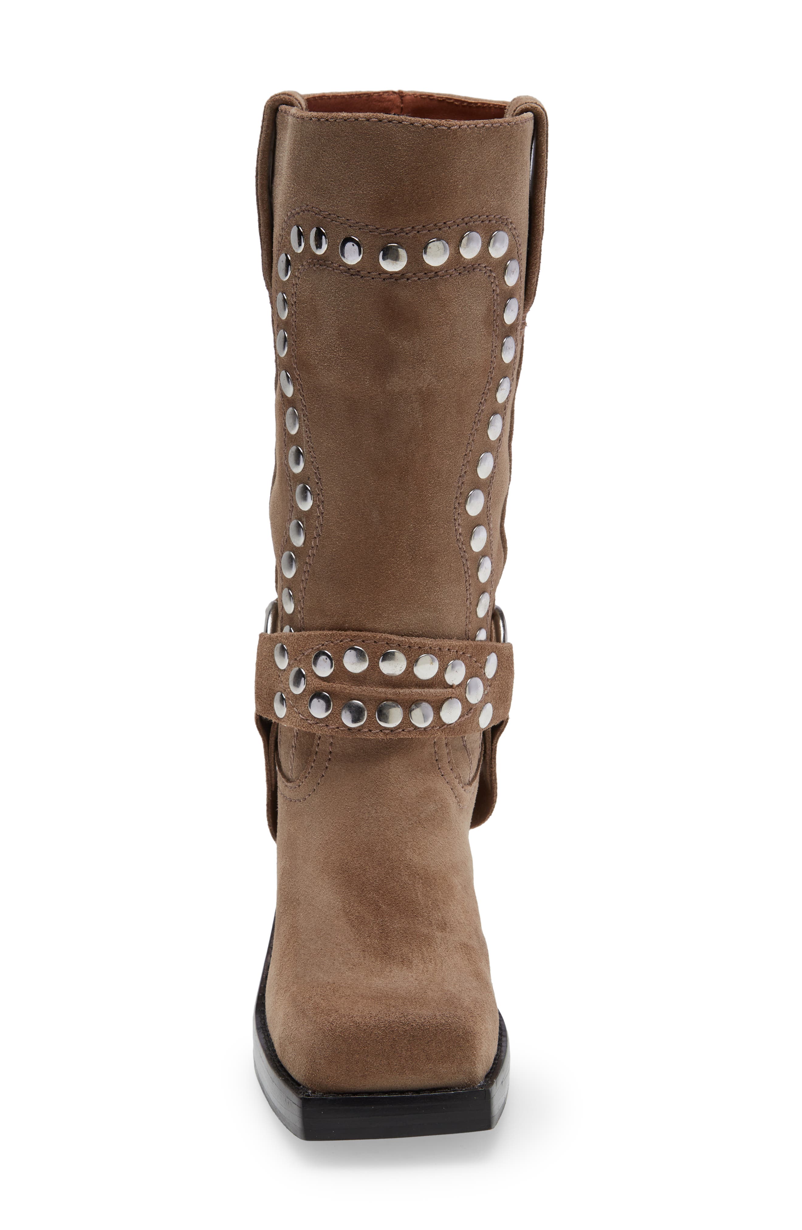 Jeffrey Campbell Juvenile Studded Western Boot, Alternate, color, 
