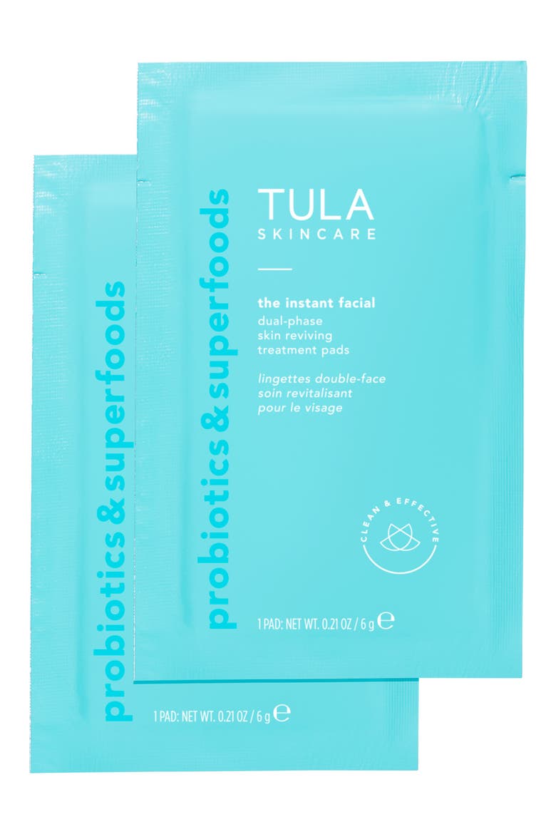 The Instant Facial Dual-Phase Skin Reviving Exfoliating Treatment Pads, Main, color, NO COLOR