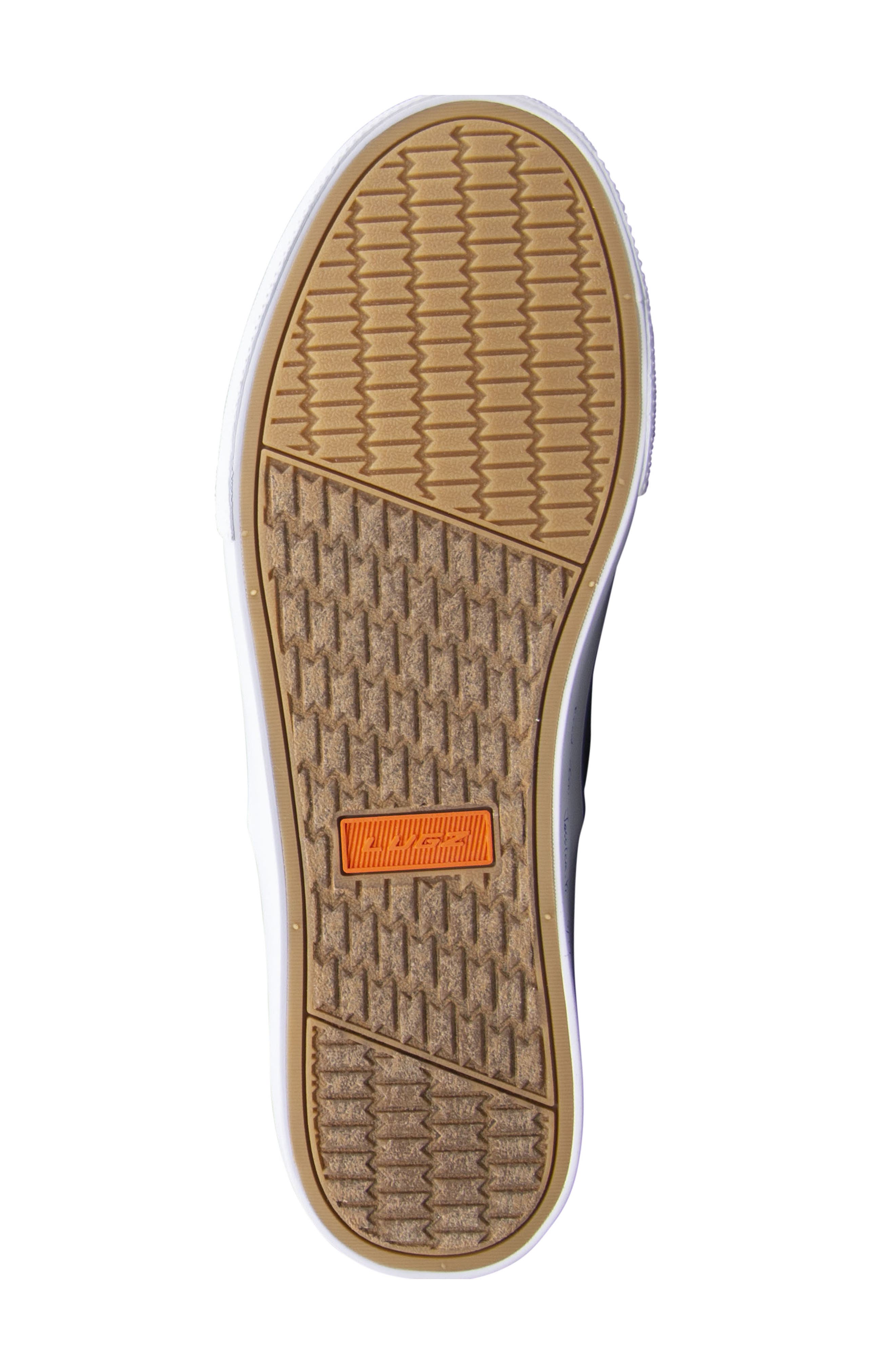 Clipper Slip-On Sneaker, Alternate, color, NAVY/ WHITE/ GUM