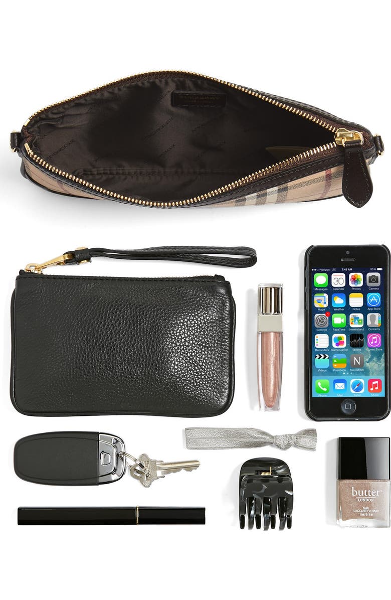 Burberry 'Haymarket Check' Crossbody Bag, Alternate, color,