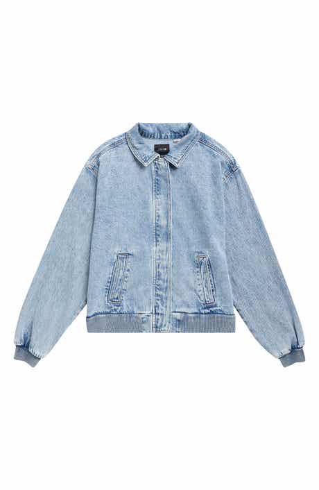 Denim Bomber Jacket
