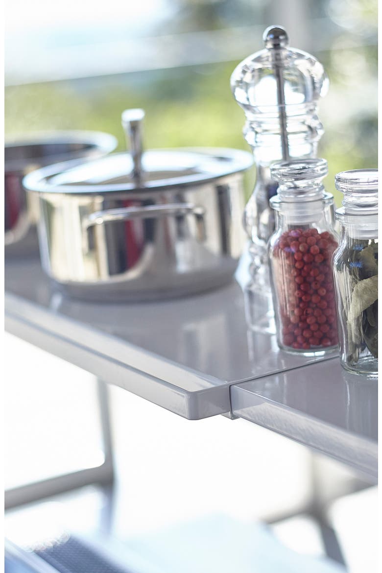 Expandable Countertop Shelf, Alternate, color, WHITE