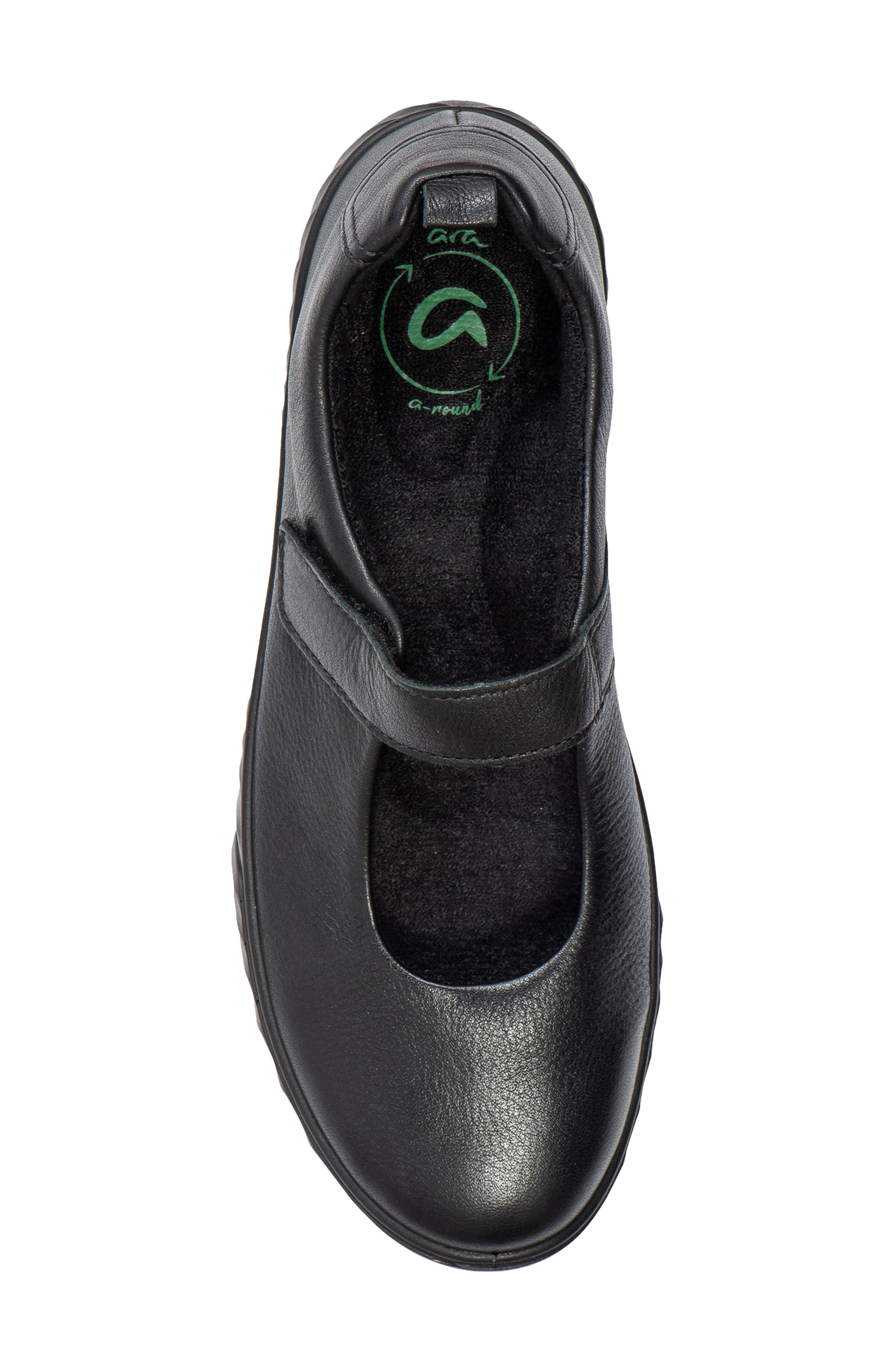 Alexandria Mary Jane Sneaker, Alternate, color, BLACK CALF
