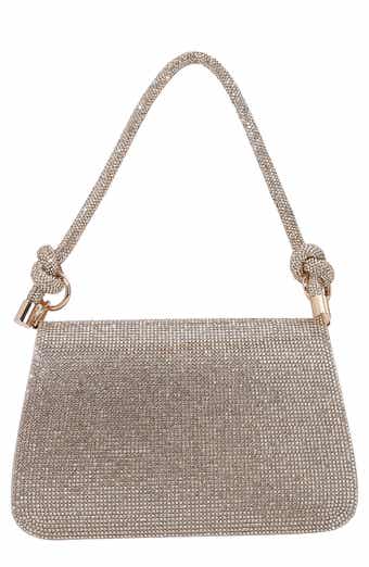 BERNESS Rhinestone Shoulder Bag