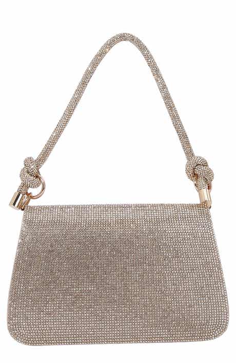 BERNESS Rhinestone Shoulder Bag