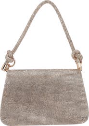 BERNESS Rhinestone Shoulder Bag