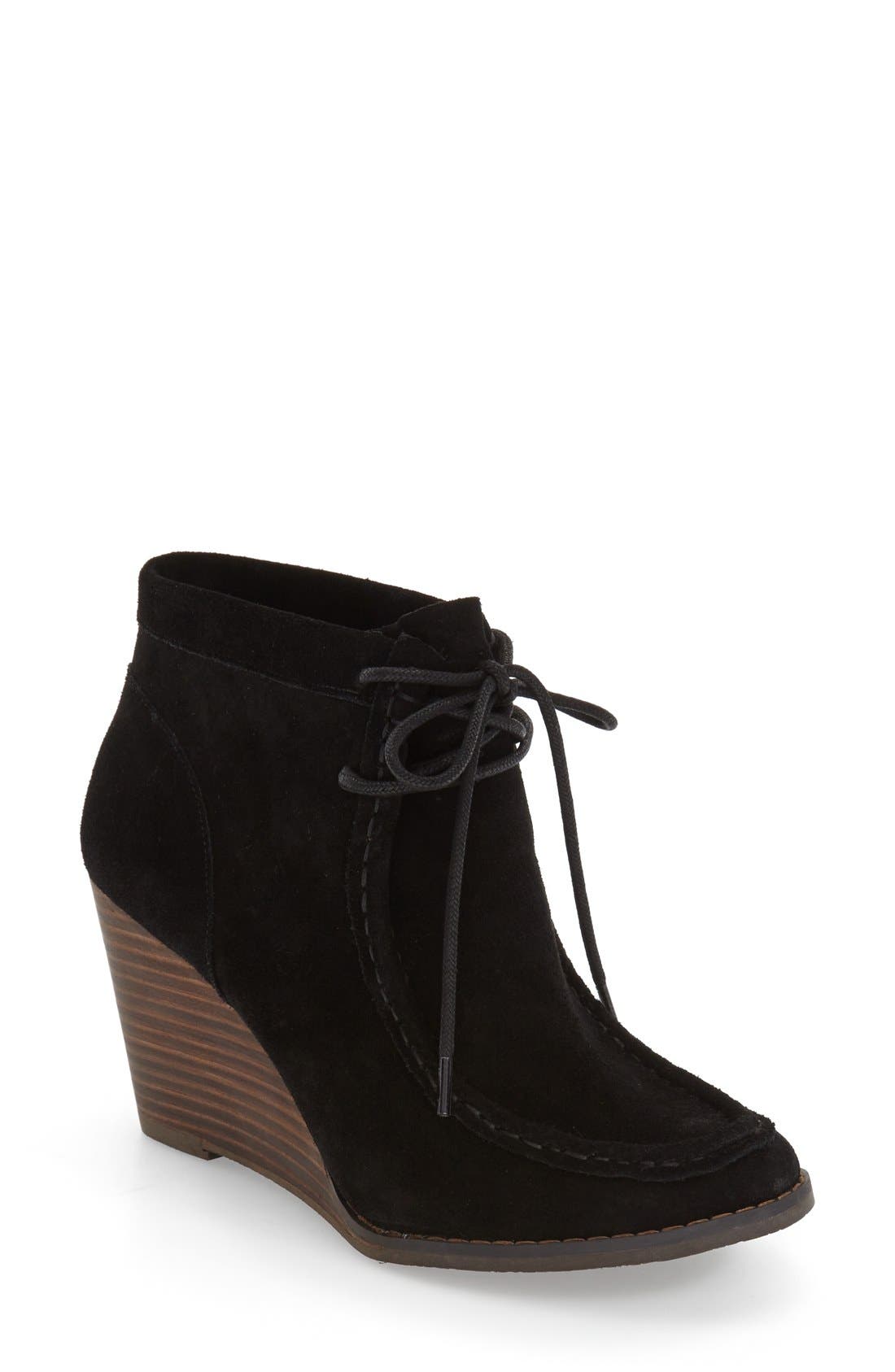 Lucky Brand 'Ysabel' Wedge Chukka Boot, Main, color, 