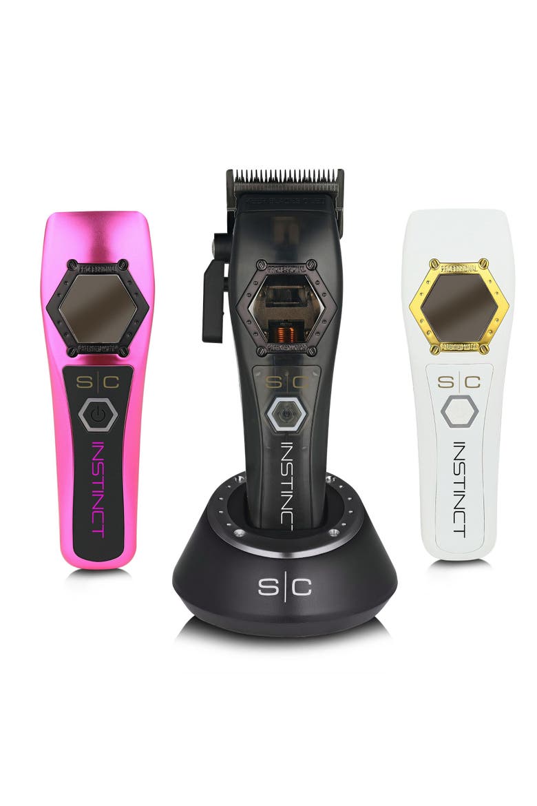Instinct Metal Professional Cordless Hair Clipper, Alternate, color, Black