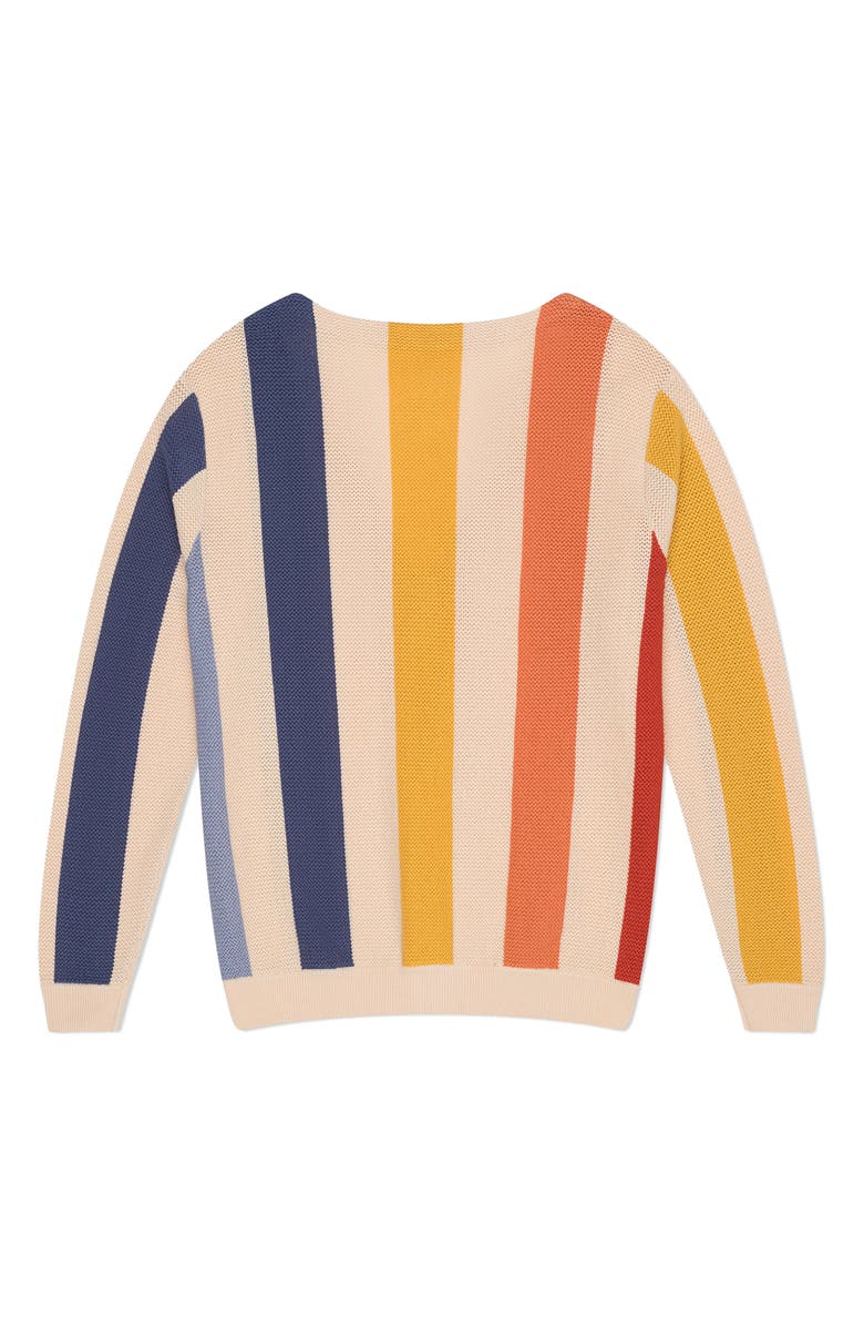 MAVRANS Stripe Cardigan, Alternate, color, 