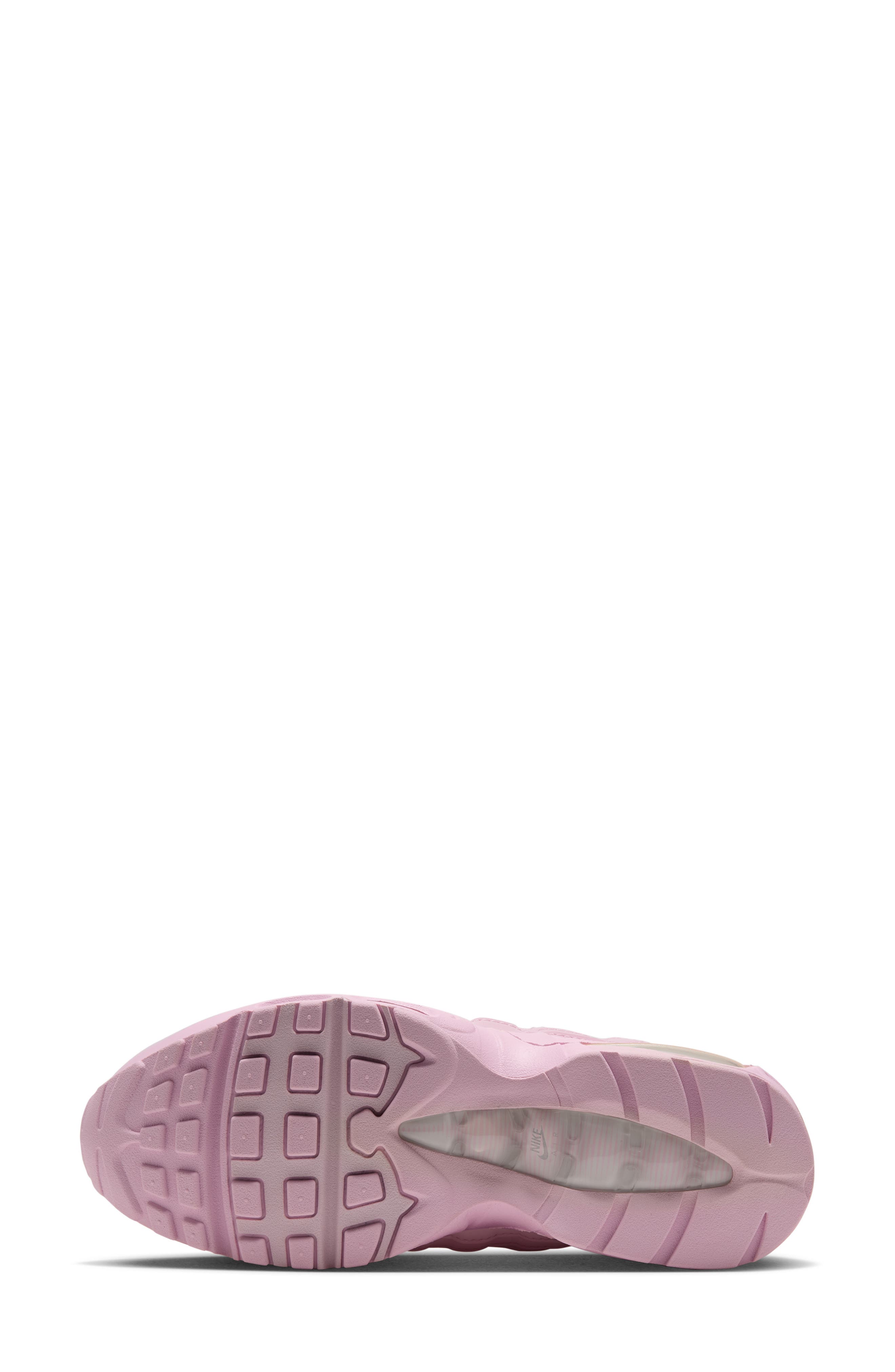 Air Max 95 Big Bubble Sneaker, Alternate, color, 600 PNKFOM/M SILV