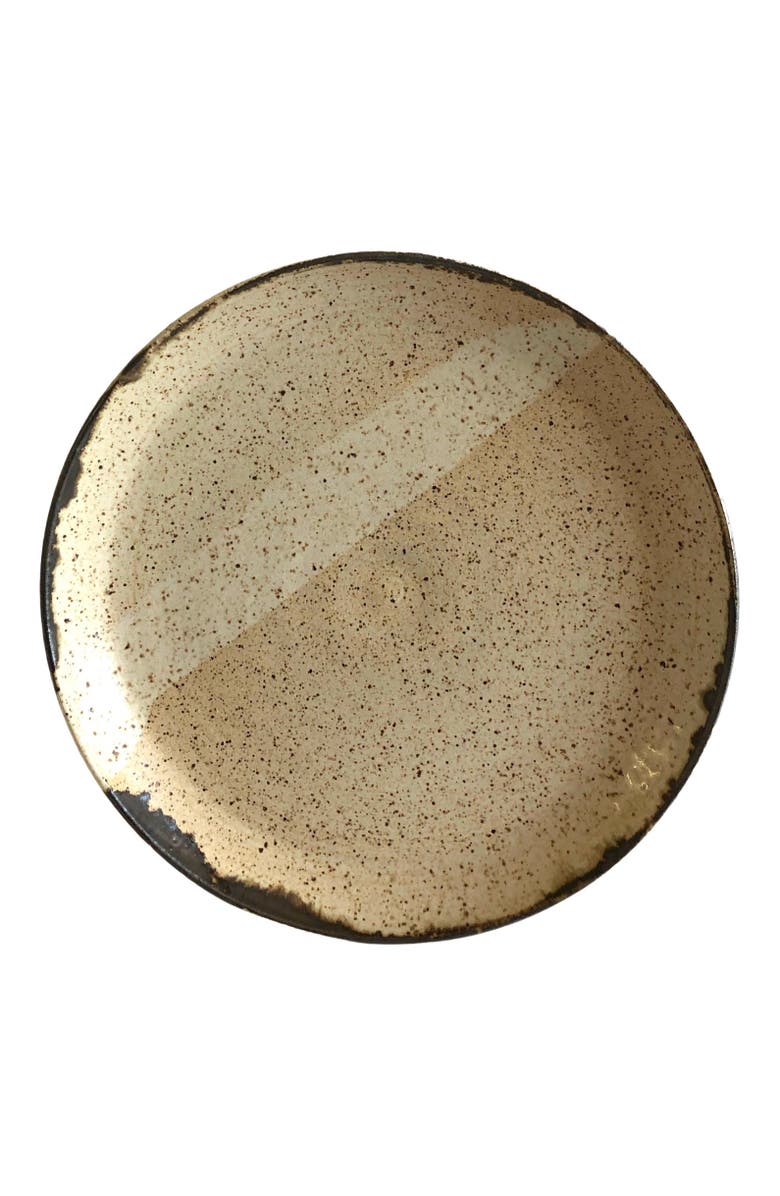 Gina DeSantis Ceramics Leda Crater Vase, Alternate, color, Black