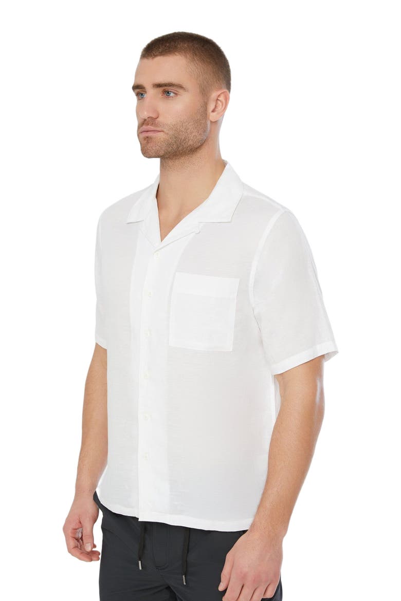 Convertible Vacation Shirt, Alternate, color, WHITE