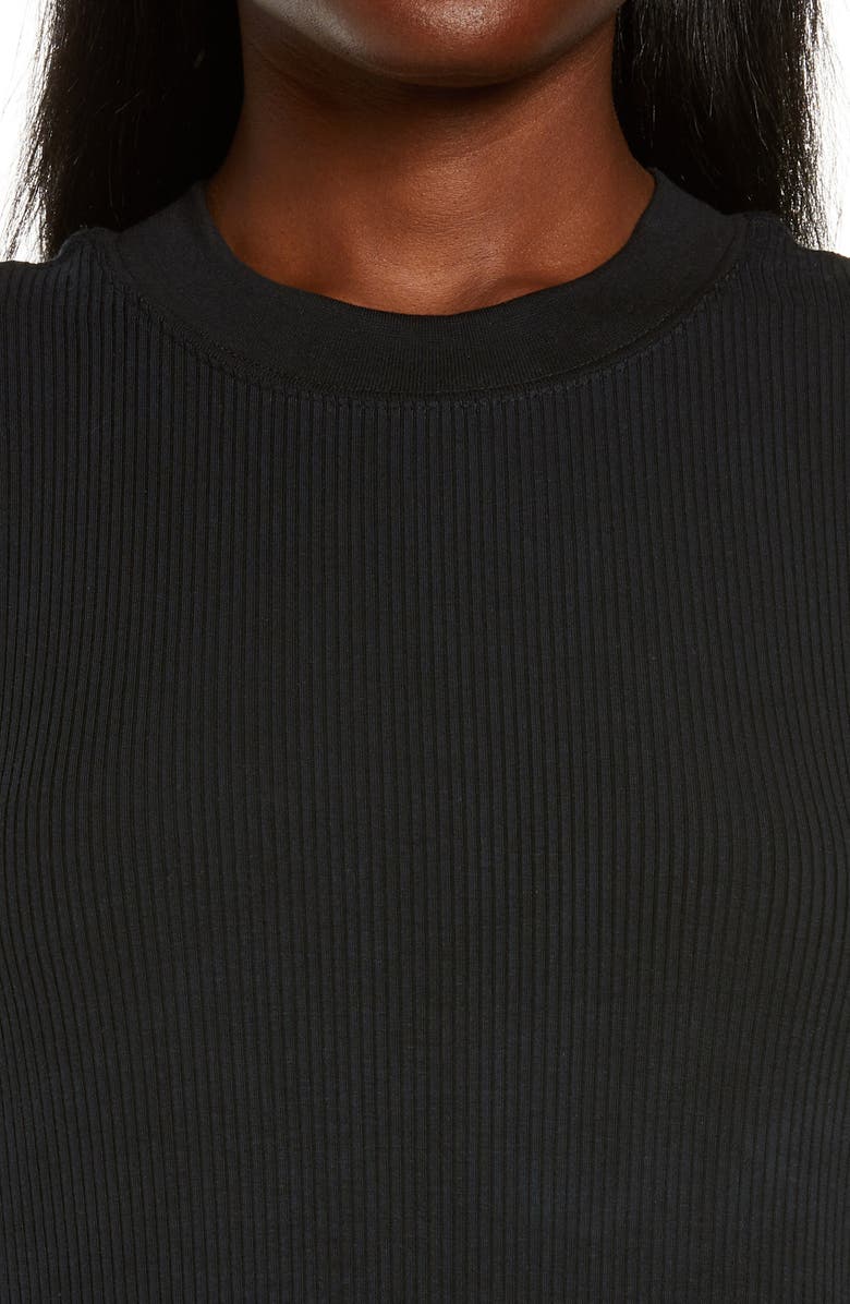 Richer Poorer Long Rib Knit Lounge Dress, Alternate, color, 