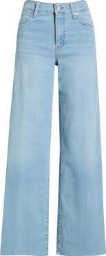 FRAME Le Slim Raw Hem Palazzo Jeans