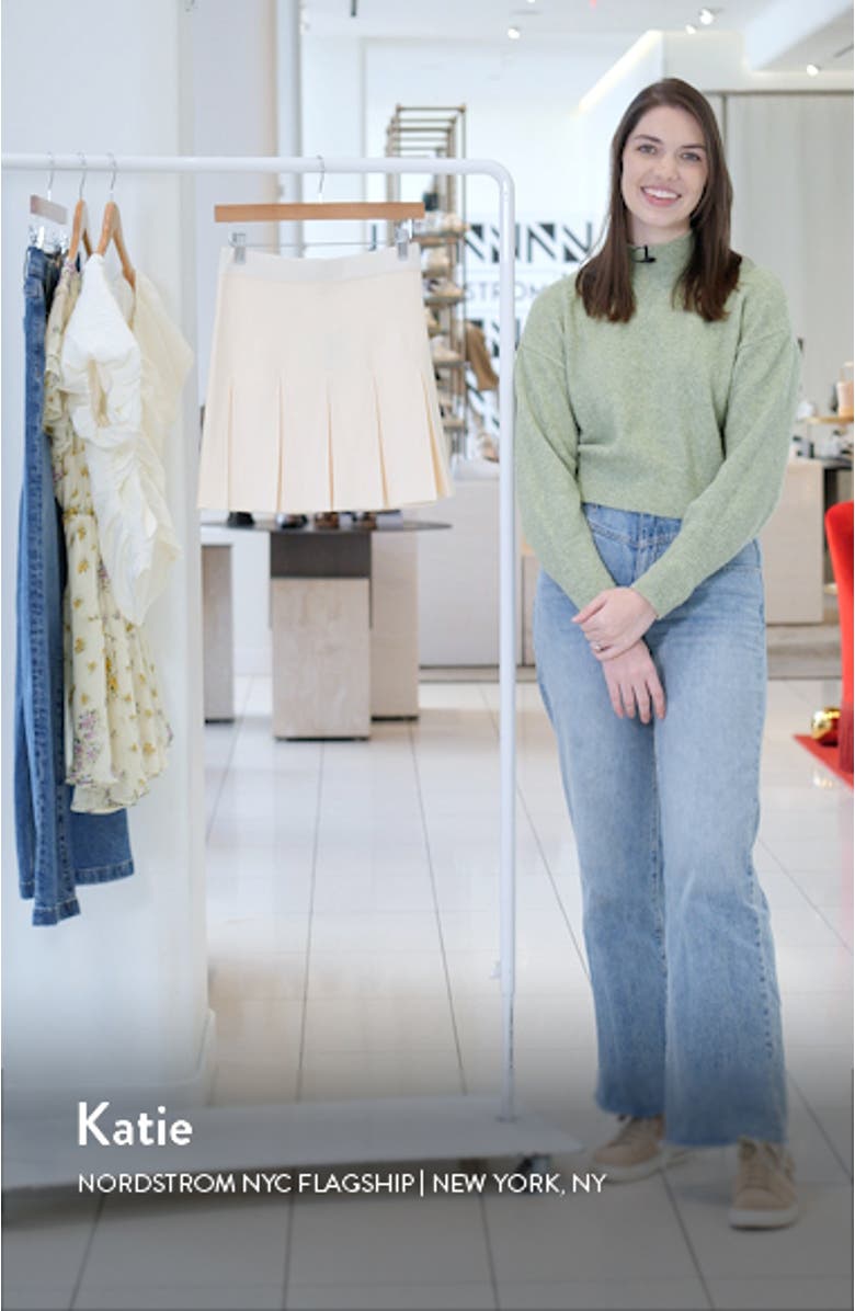 Denisa Pleated Miniskirt, sales video thumbnail