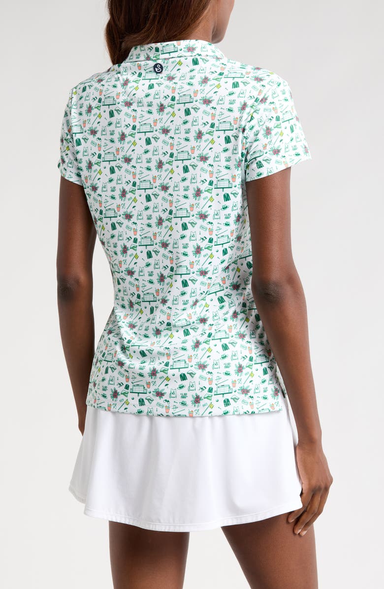 Swannies Kolsie Golf Print Polo, Alternate, color, 
