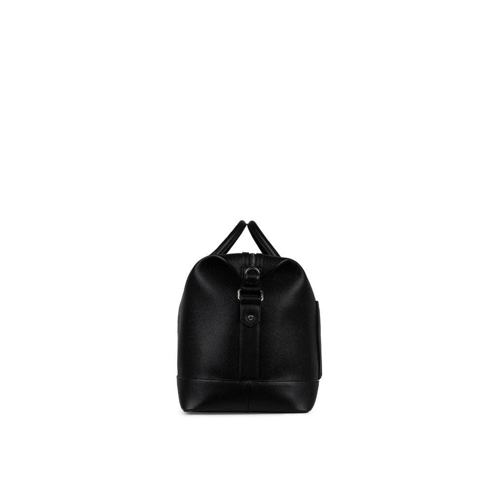 The June -  Vegan Leather Travel Bag, Alternate, color, Black