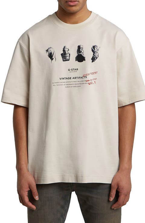 Artifacts Boxy Organic Cotton Graphic T-Shirt