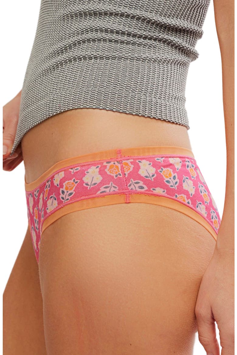Intimately FP Cool & Collected Bikini Brief, Alternate, color, PINK COMBO