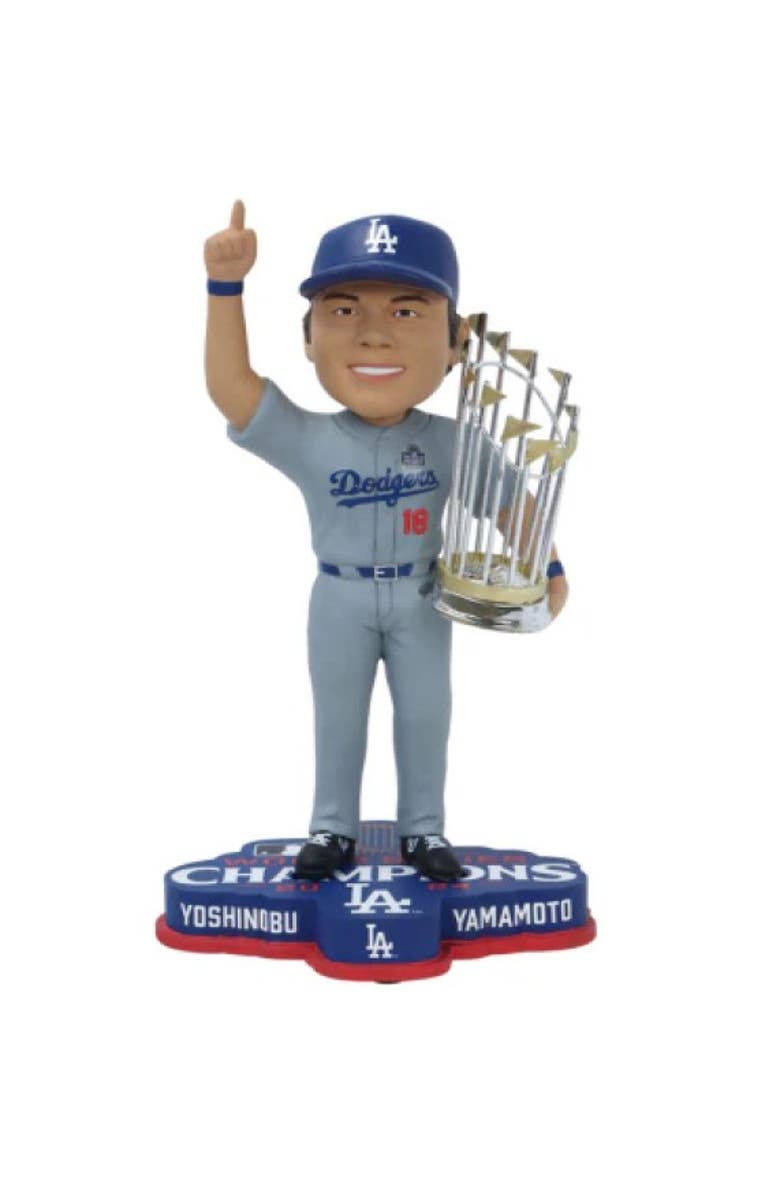 FOCO Yoshinobu Yamamoto (Los Angeles Dodgers) 2024 World Series Bobblehead, Main, color, Multi-Color