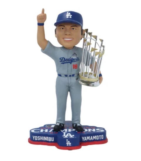 Yoshinobu Yamamoto (Los Angeles Dodgers) 2024 World Series Bobblehead