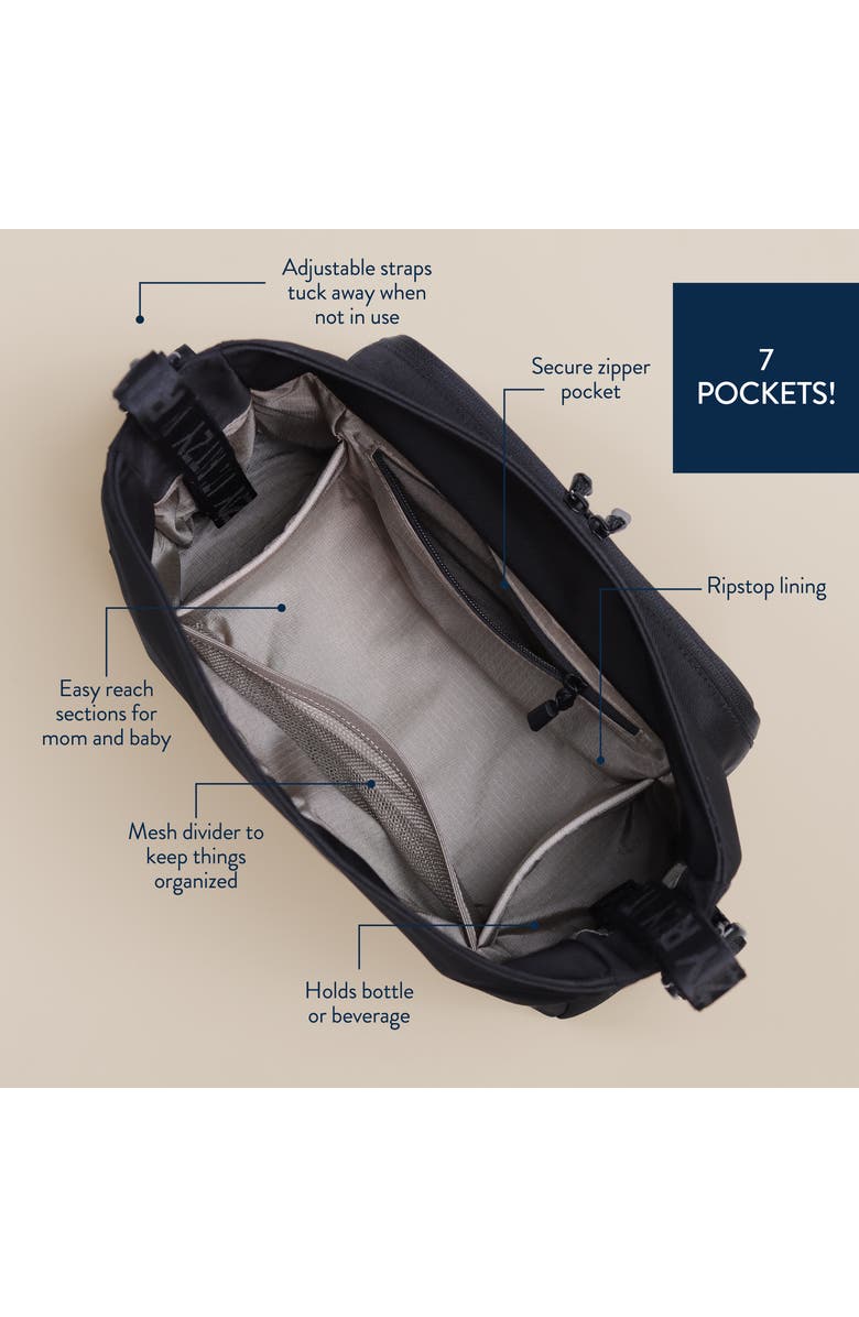 Itzy Ritzy Belong Cargo Caddy, Alternate, color, Black