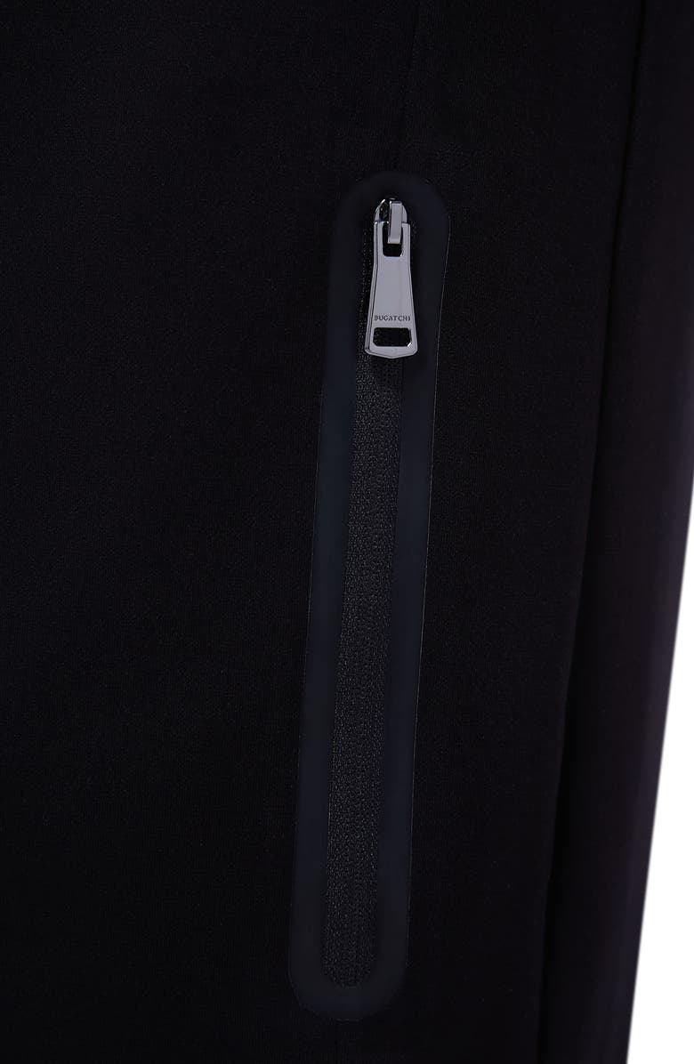 Bugatchi Soft Touch Knit Vest, Alternate, color, Black