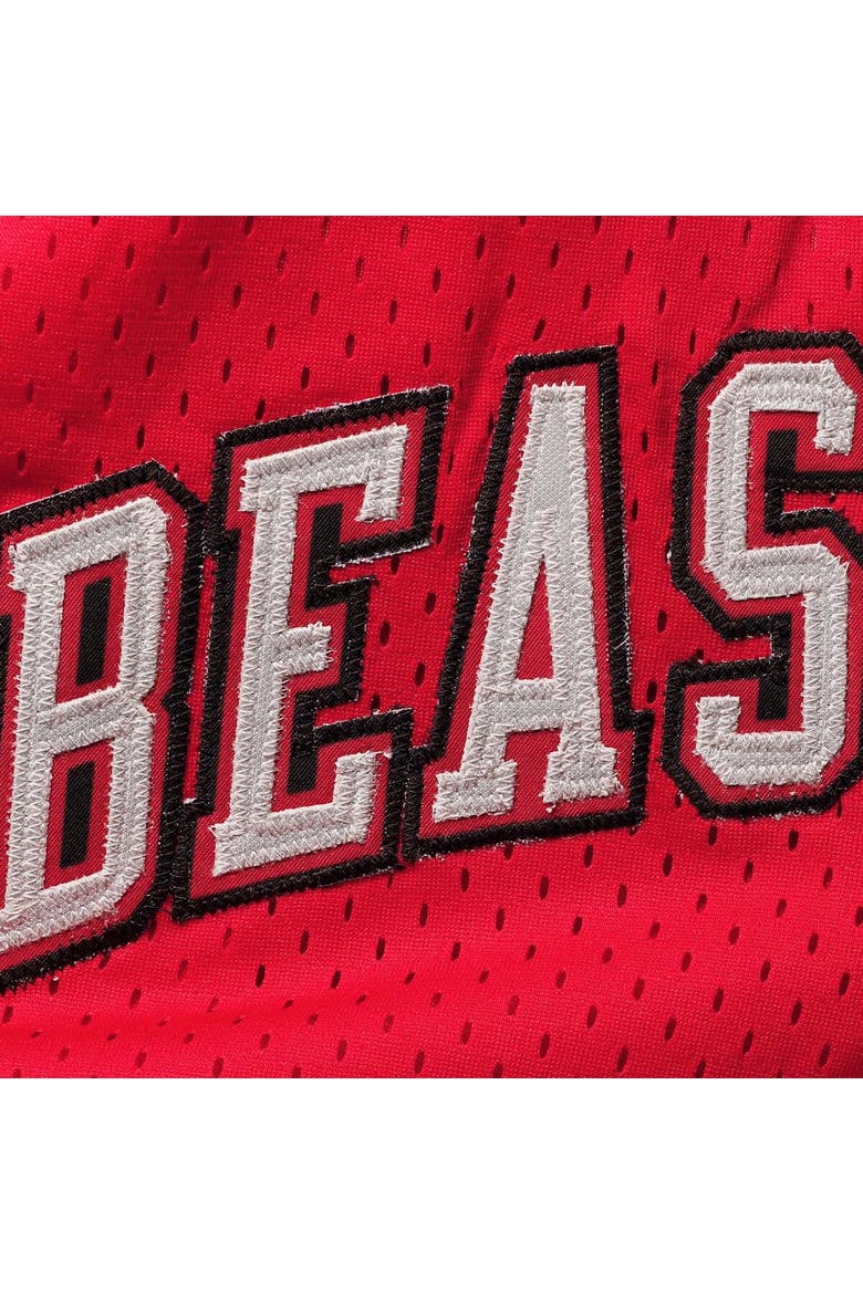 Men's Gray/Red Beast Mode Basketball Shorts, Alternate, color, Gray