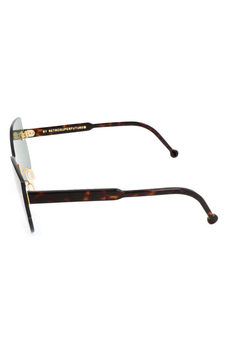 SUPER by RETROSUPERFUTURE<sup>®</sup> 51mm Mask Cat Eye Sunglasses, Alternate, color, Green