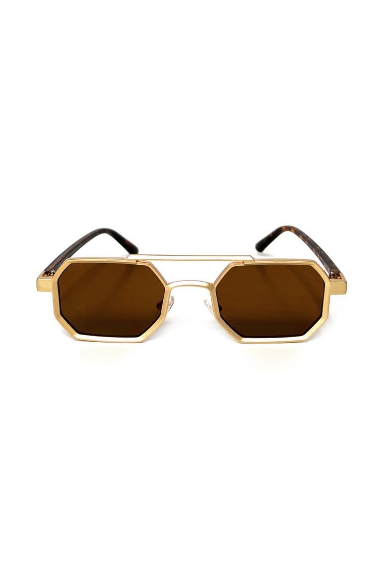 The Max Sunglasses, Main, color, Brown